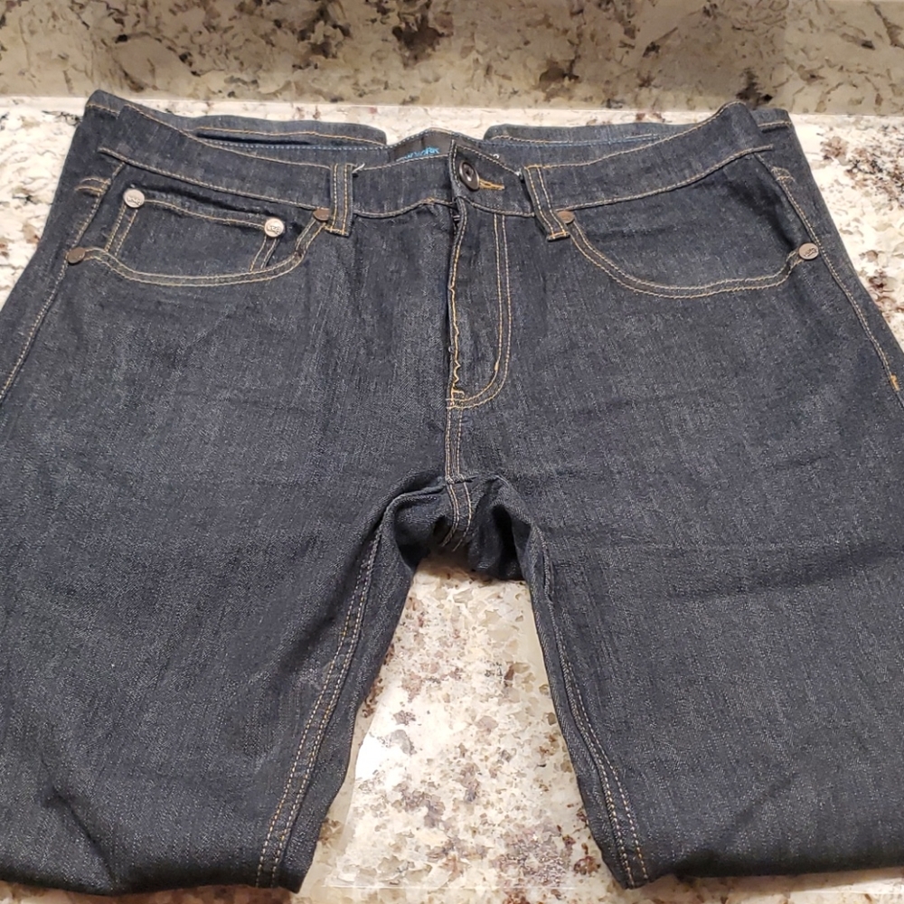 NWOT RSQ Dark Wash Slim Straight 32 30